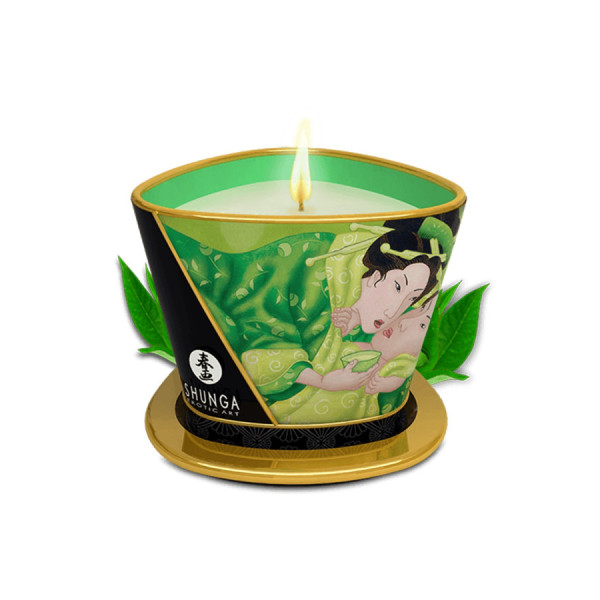 Bougie de massage thé vert 170ml 